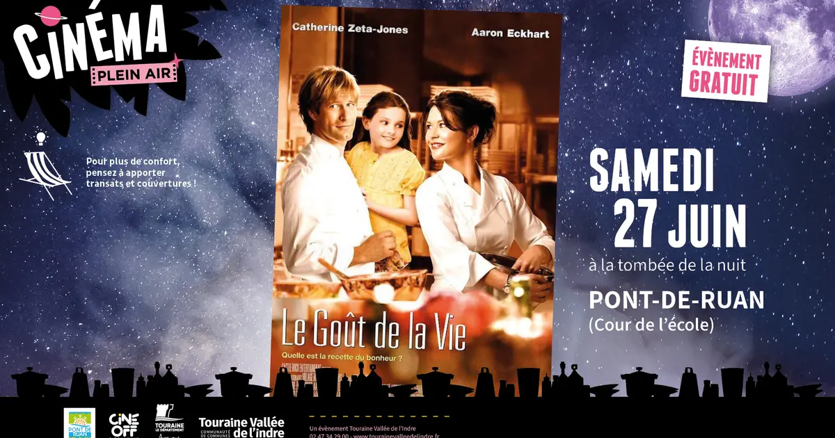 Cinéma en plein air - Le Goût de la vie