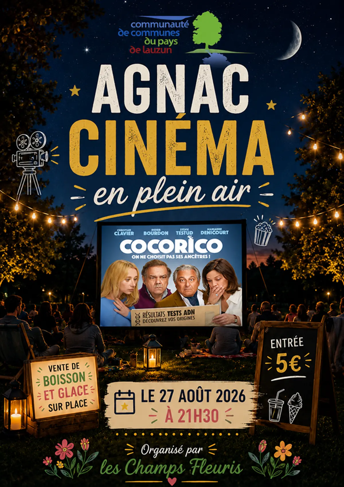 Cinéma en plein air - Un P'tit Truc en Plus