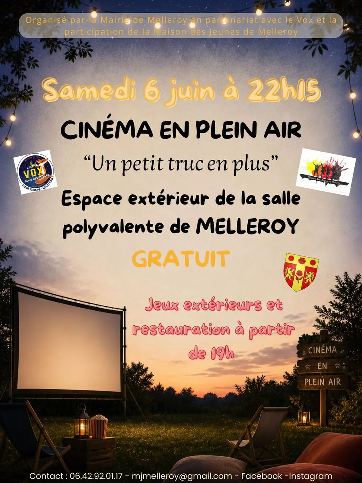 Cinéma en plein air : Un petit truc en plus