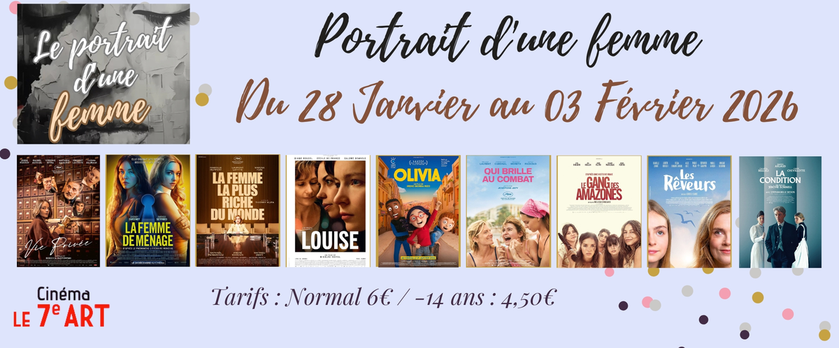 Cinéma - Festival Le portrait d'une femme