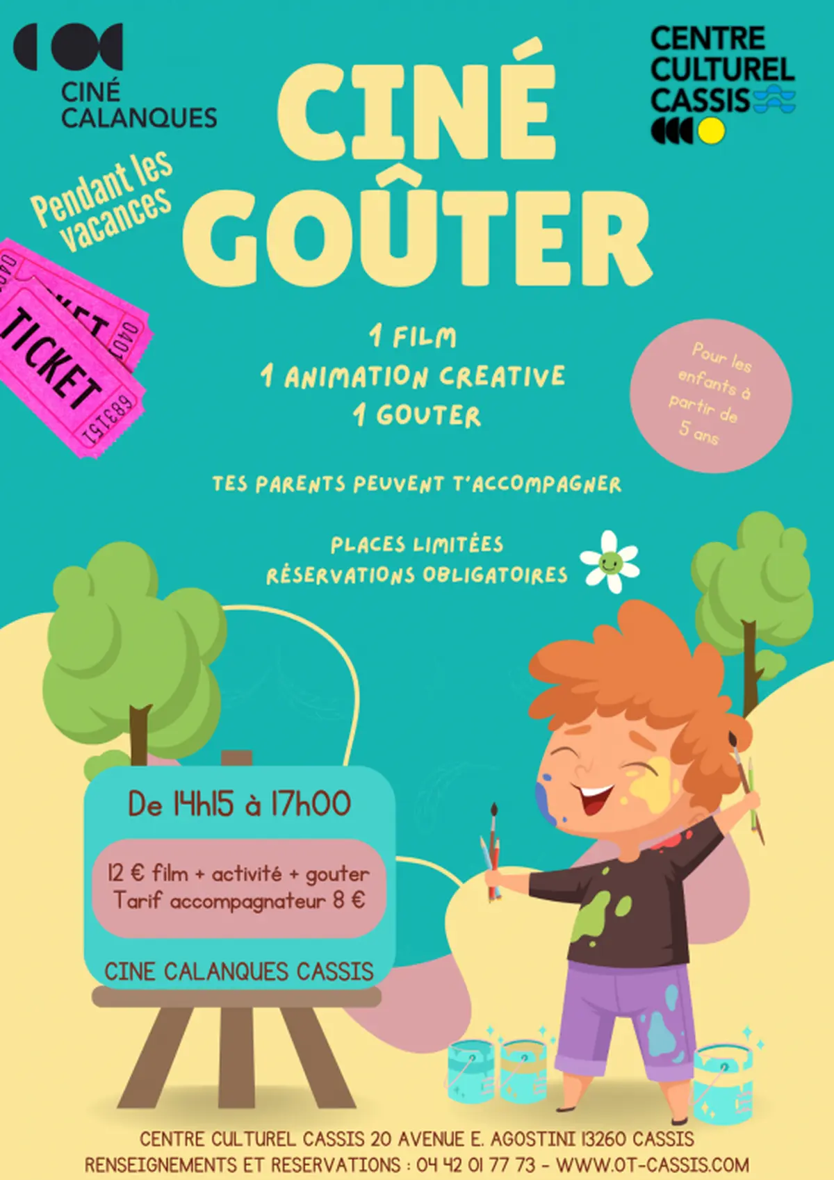 Cinéma Goûter pour les enfants - 23 décembre 2025