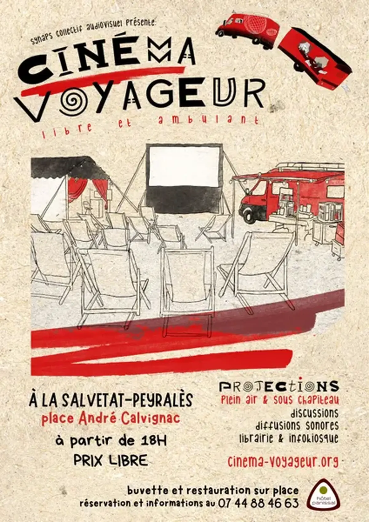 Cinéma itinérant avec le Collectif Synaps