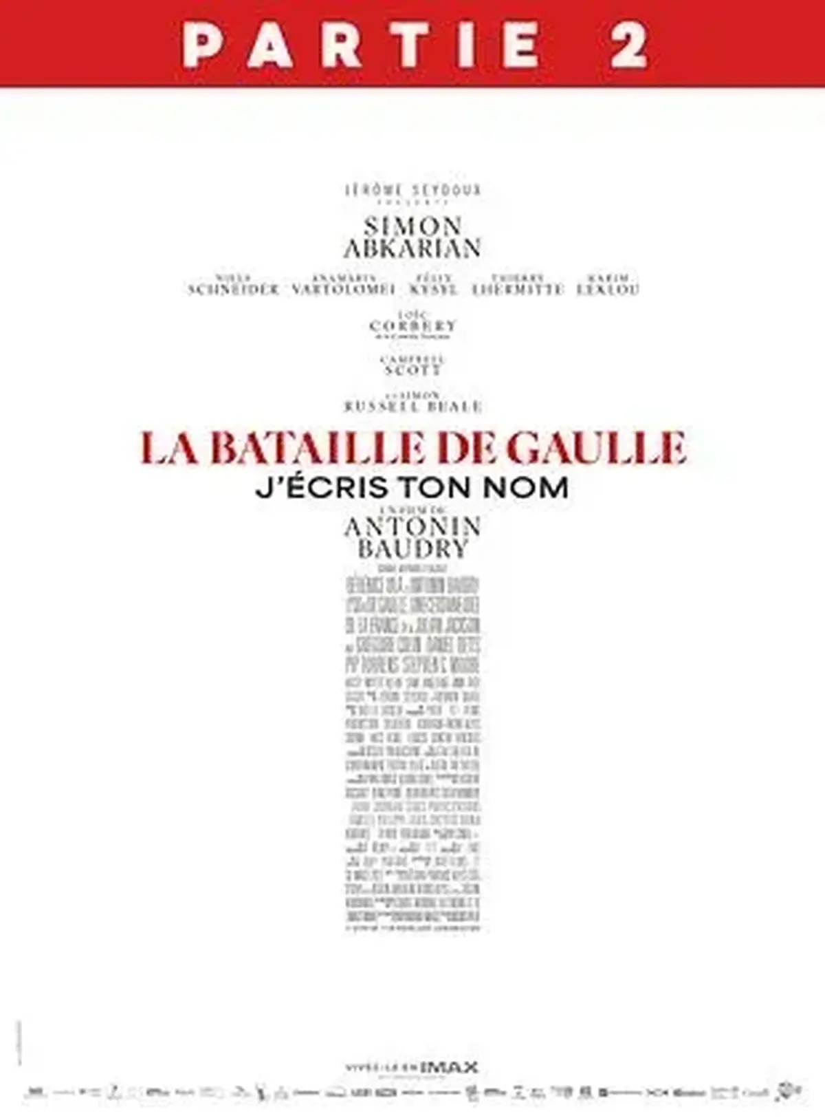 Cinéma : La bataille de Gaulle : J'écris ton nom