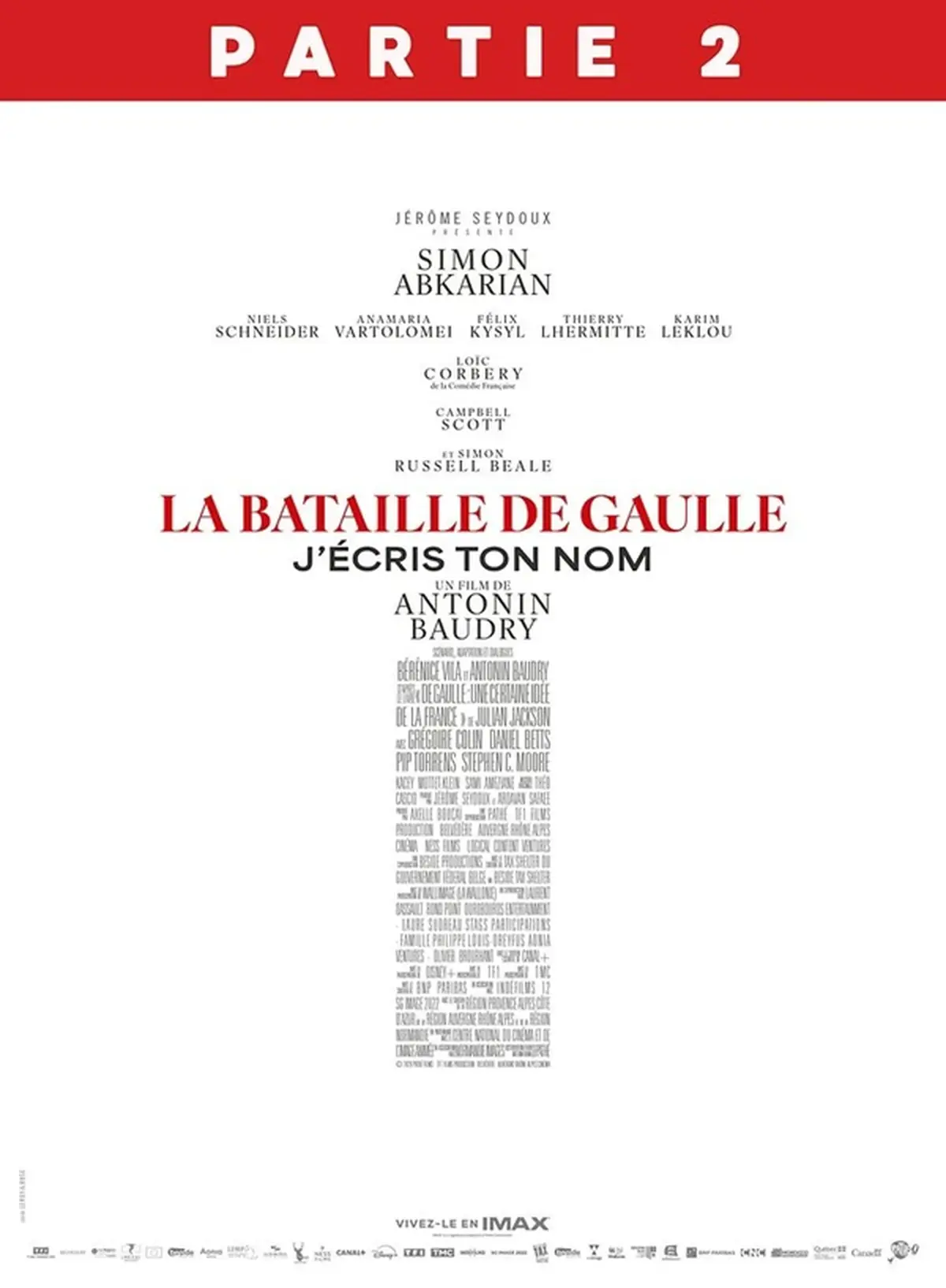 Cinéma - La Bataille de Gaulle - Partie 2 : J’écris ton nom