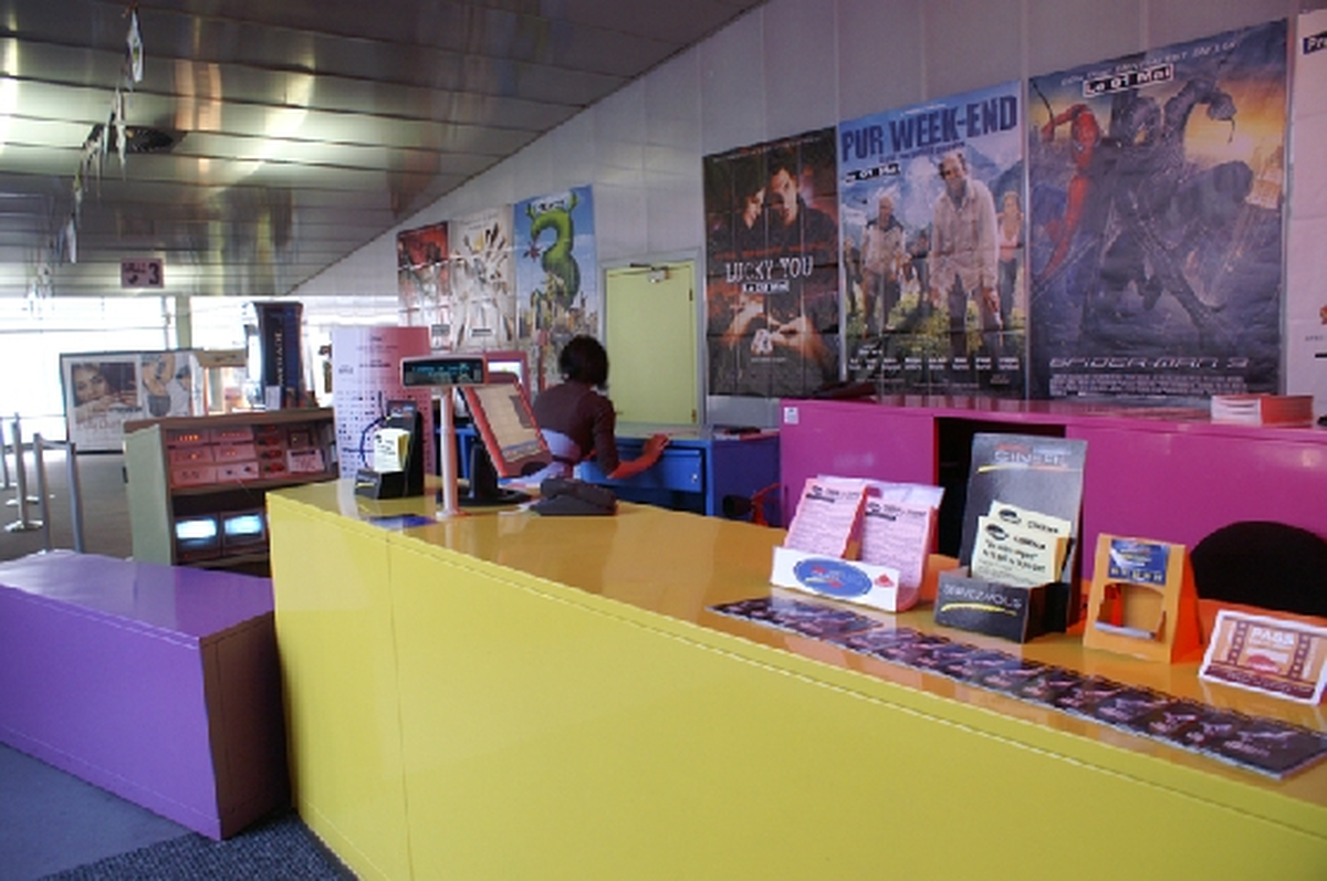 L'accueil du cinéma La Coupole à Saint-Louis