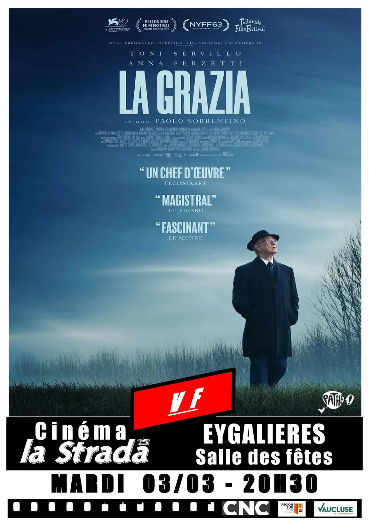 Cinéma La Strada - Projections de films