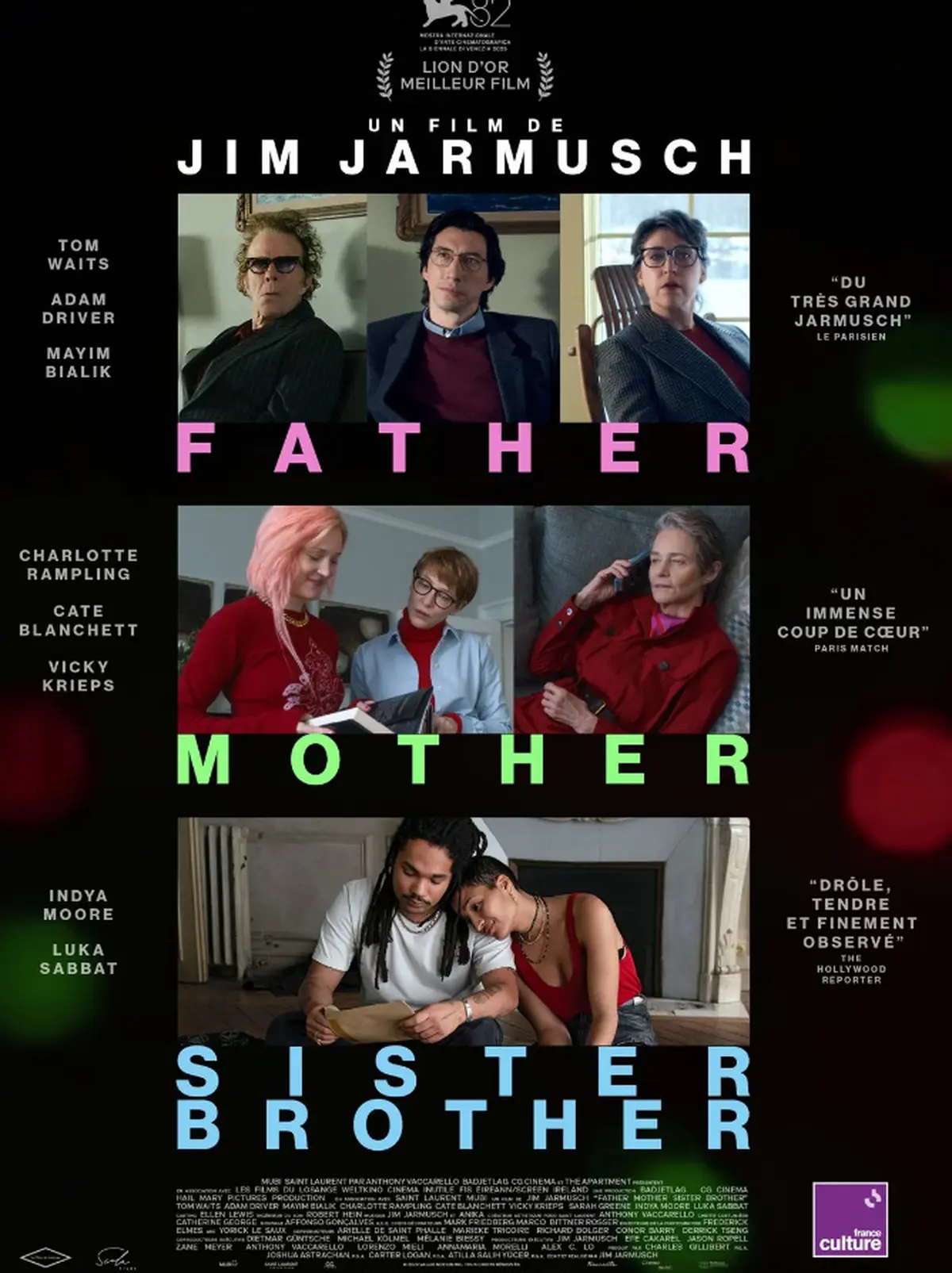 Cinéma Laruns : Father Mother Sister Brother