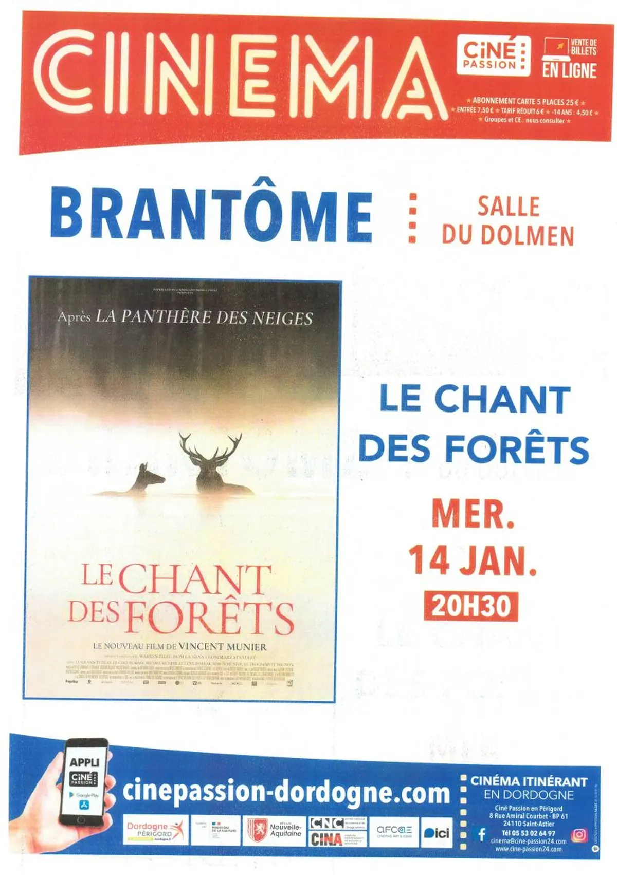 Cinéma: Le chant des forêts