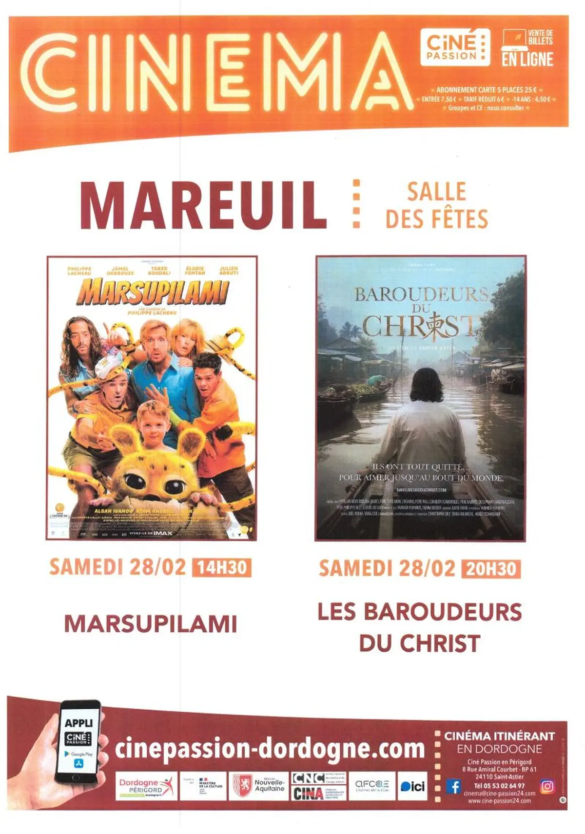 Cinéma : Les baroudeurs du Christ