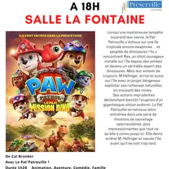 Cinema : Pat'Patrouille Mission Dino