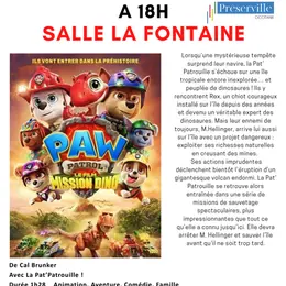 Cinema : Pat'Patrouille Mission Dino