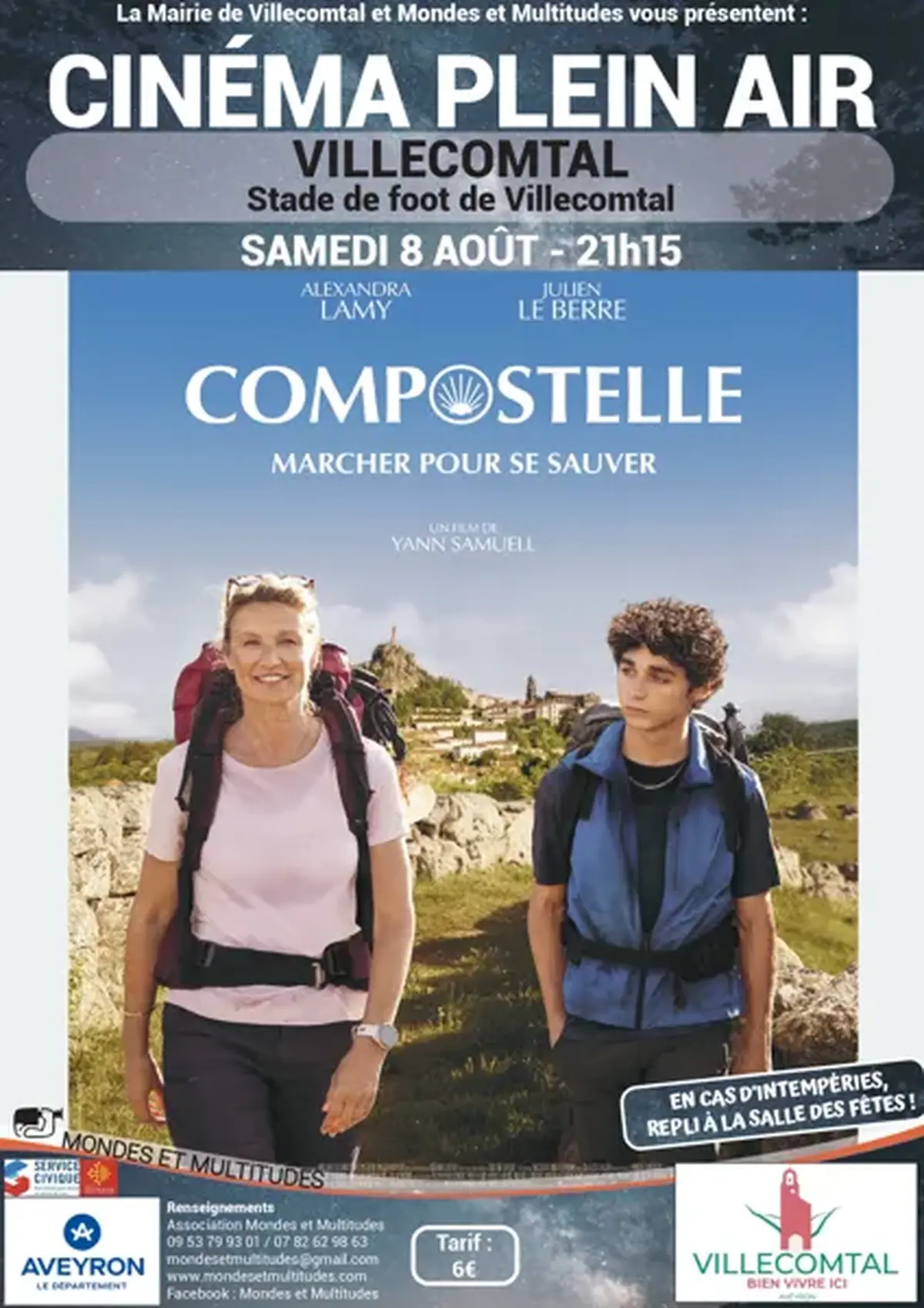 Cinéma plein air - Compostelle