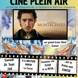 Cinéma plein air - Le Comte de Montecristo