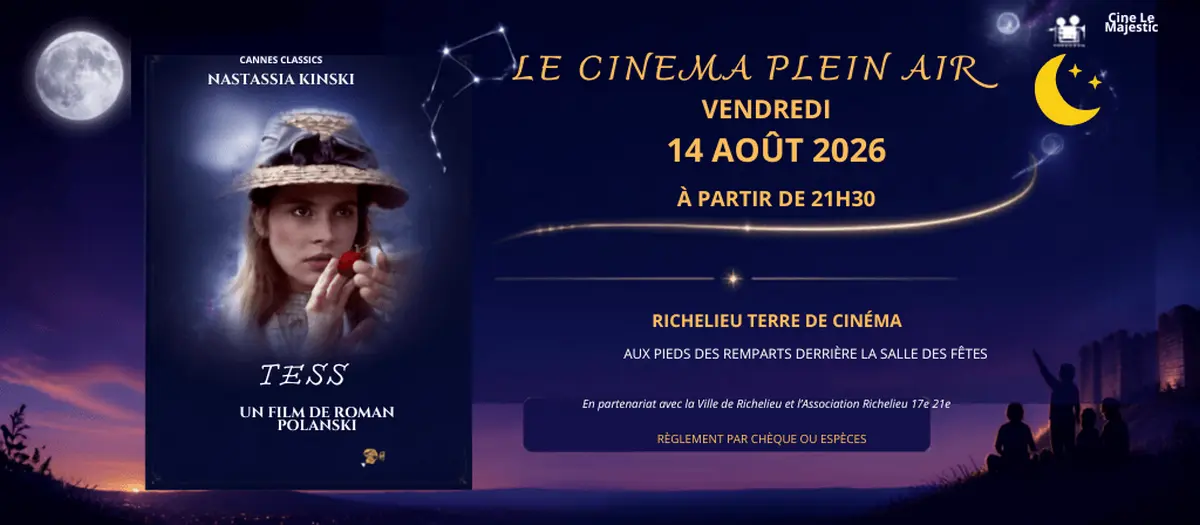 Cinéma plein air : Tess de Roman Polanski