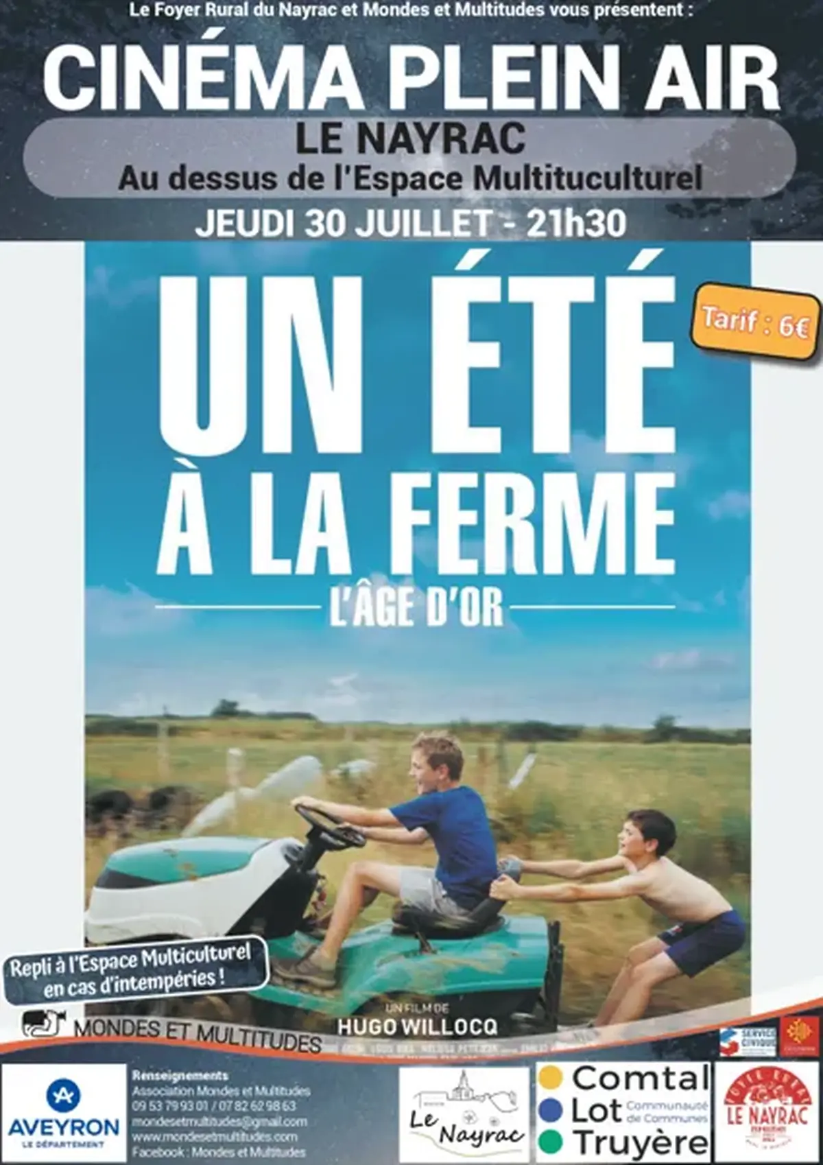 Cinéma plein air - Un été à la ferme