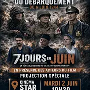 Cinéma - Projection spéciale 7 jours en Juin