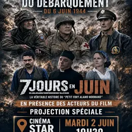 Cinéma - Projection spéciale 7 jours en Juin