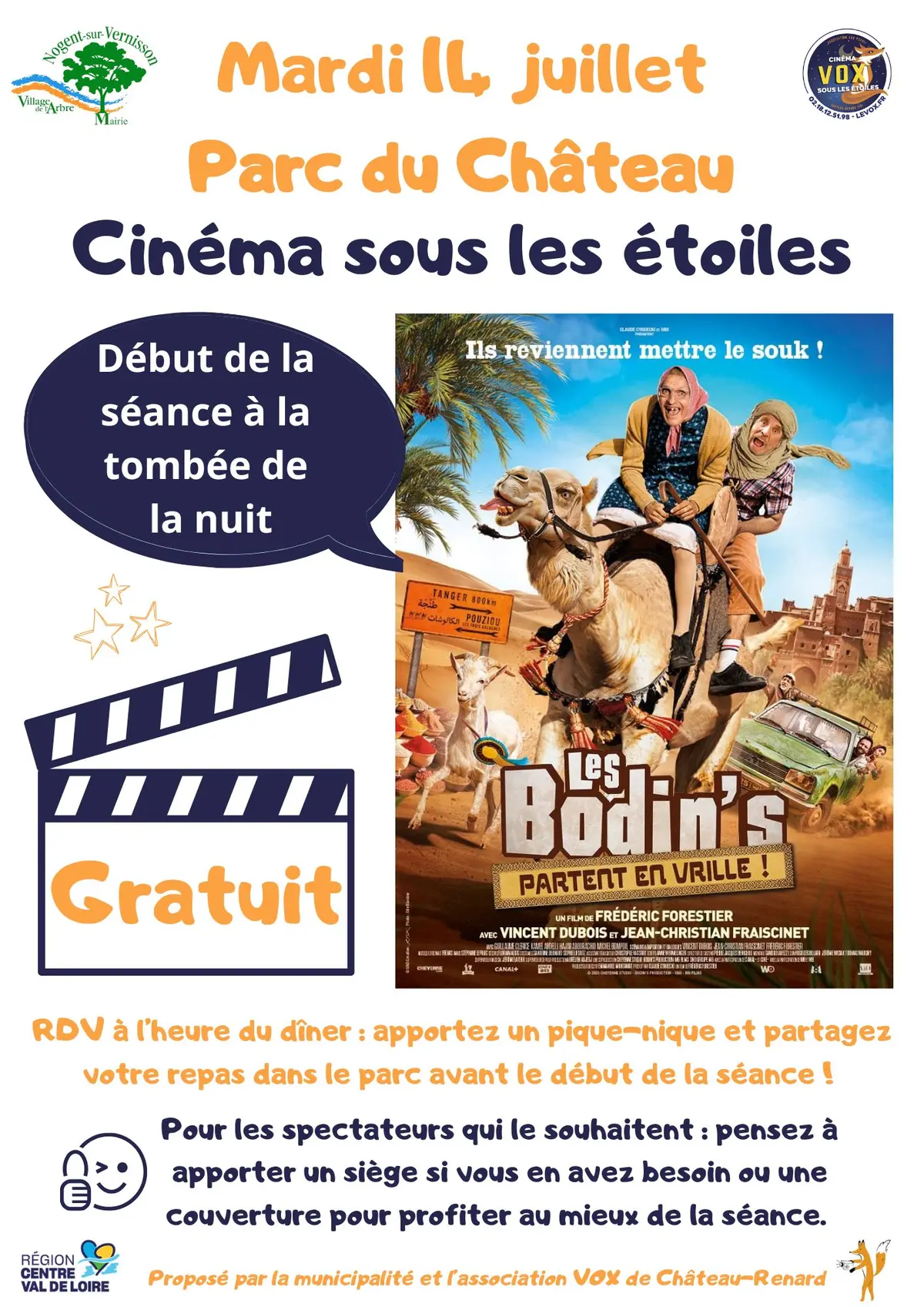 Cinéma sous les étoiles