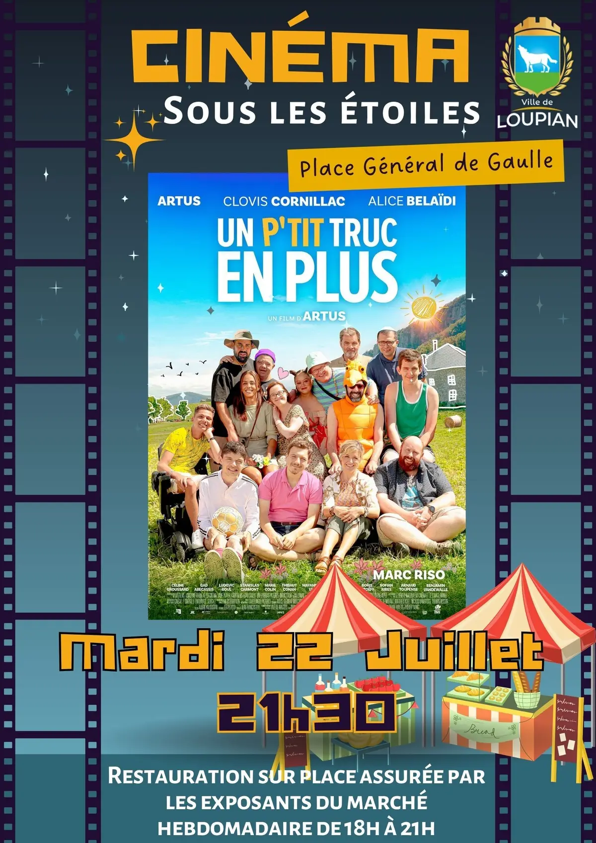 Cinéma Sous Les étoiles : Un Pt'It Truc En Plus