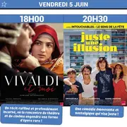 Cinéma : Vivaldi et moi et Juste une illusion - Argences en Aubrac