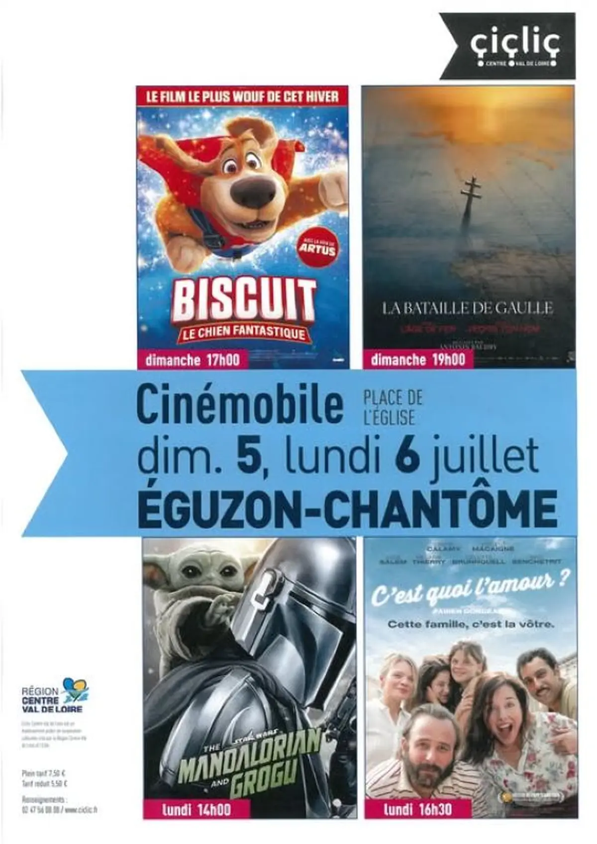 Cinémobile à Eguzon