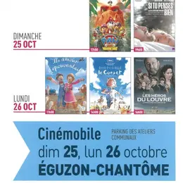 Cinémobile à Eguzon