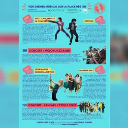 Cinés Plages Music : films, concerts, vide-greniers musical & grande vente d'affiches de cinéma
