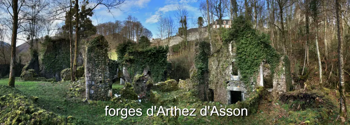 Circuit de découverte du patrimoinne d'Arthez d'Asson (forges, mines...)