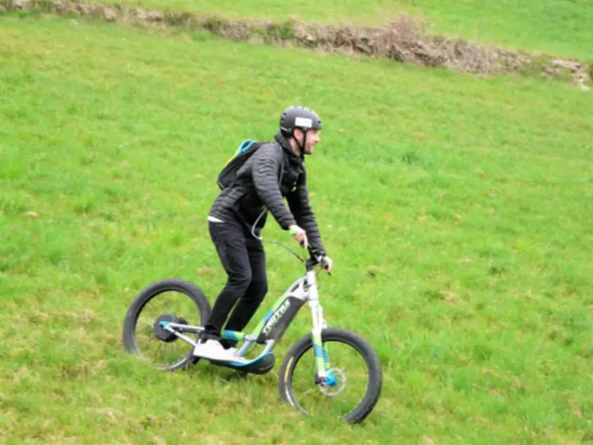 Circuit nature en Trottinette tout-terrain proche d'Annecy (74)