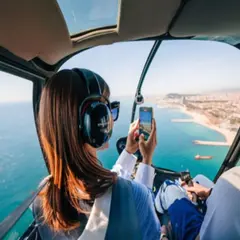 Circuit panoramique en hélicoptère au départ de Nice