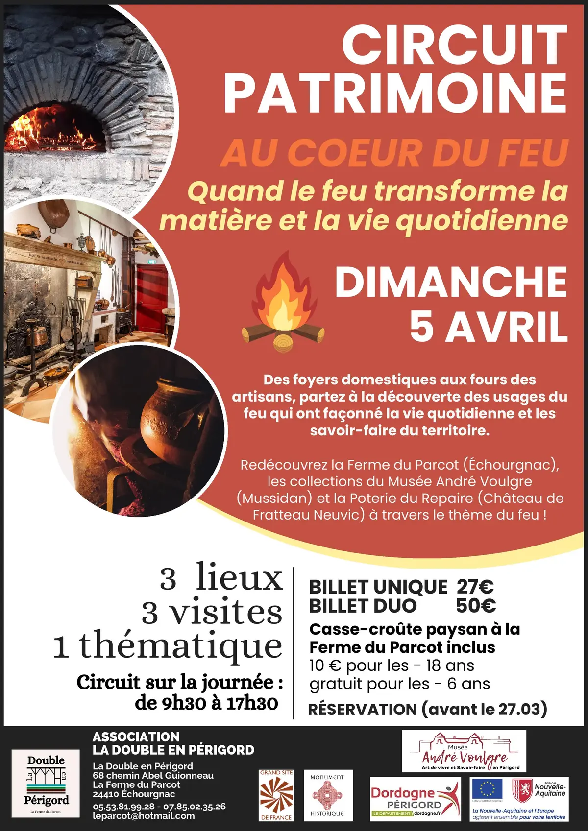 Circuit patrimoine : Au coeur du feu