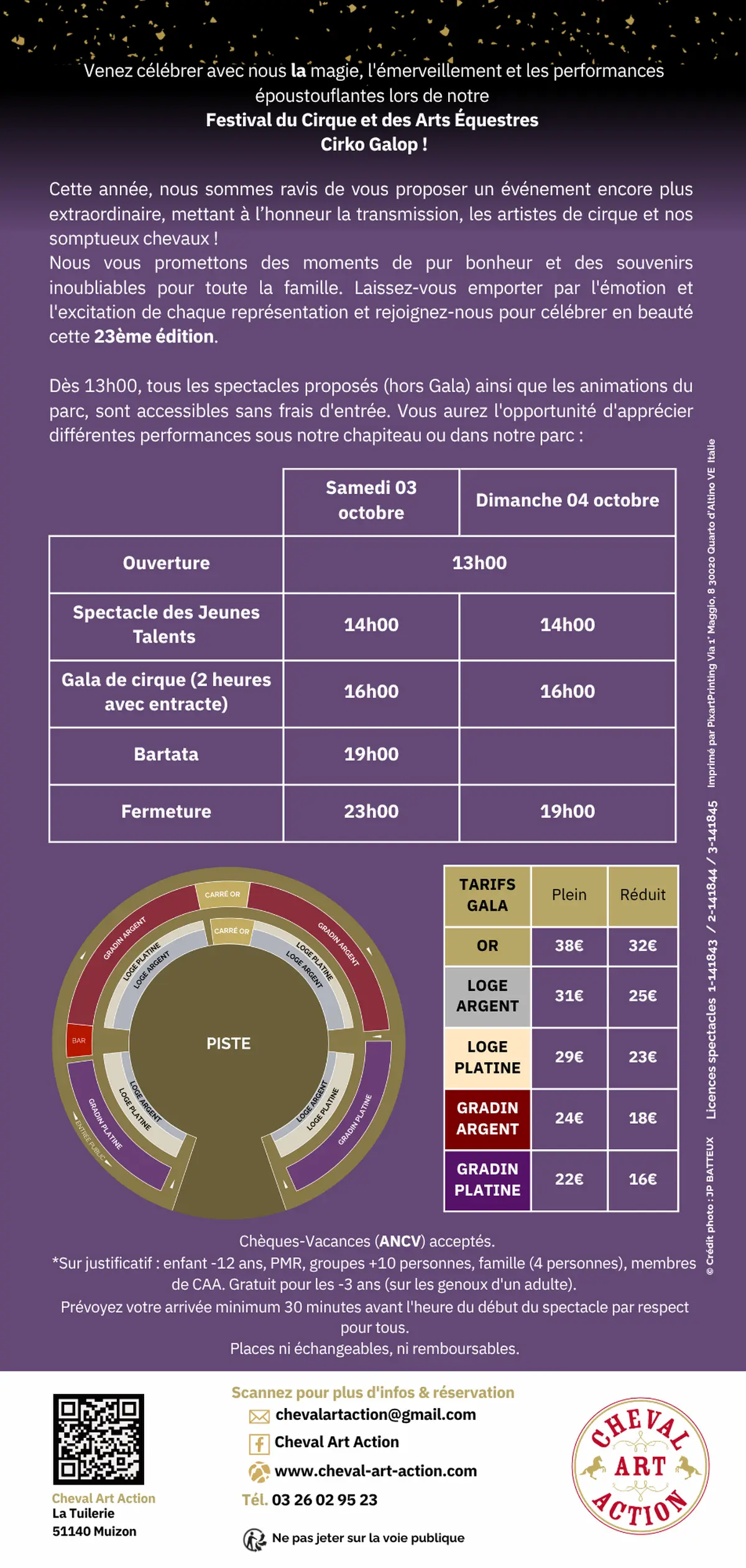 Cirko Galop - Festival du cirque et des arts équestres