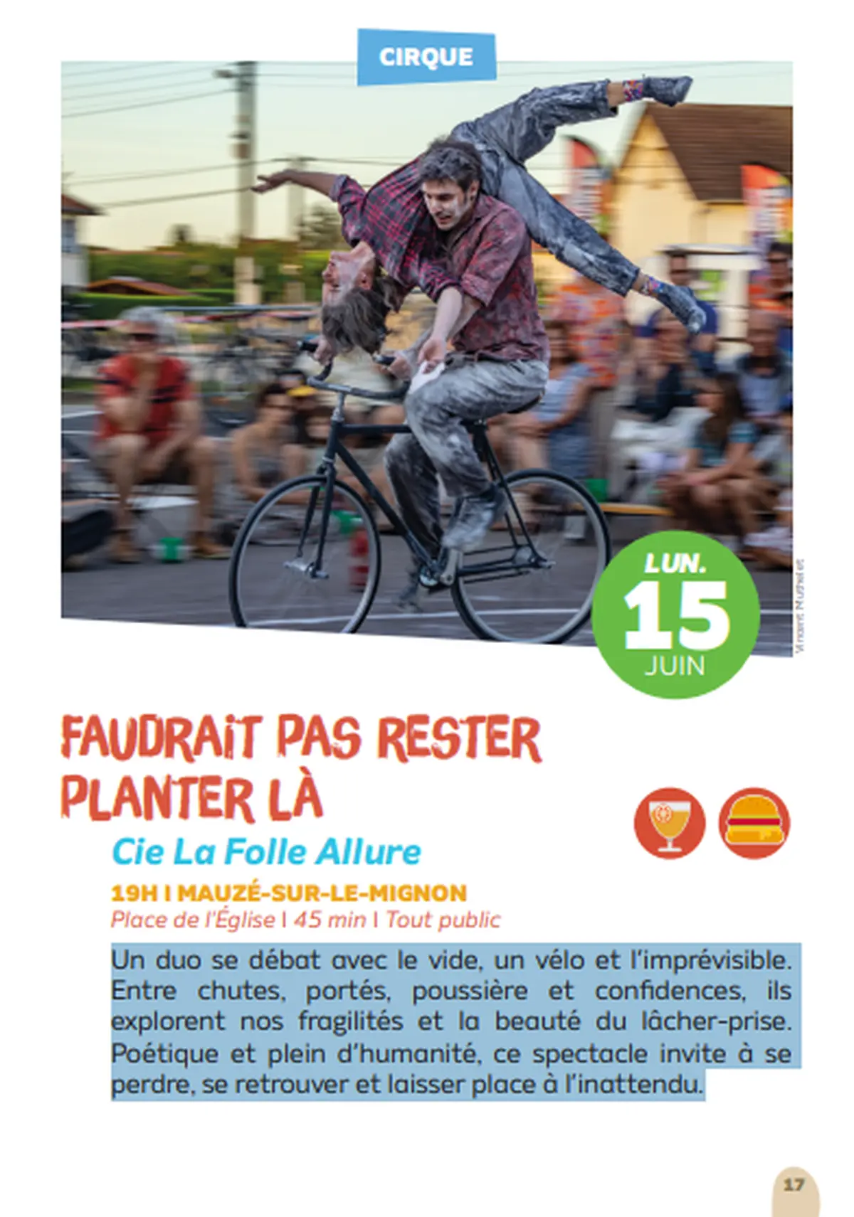 Cirque - 5e saison à Mauzé-sur-le-Mignon