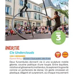 Cirque acrobatique - La 5e saison à Bessines