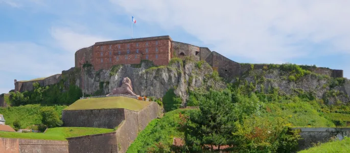 La citadelle de Belfort et son lion