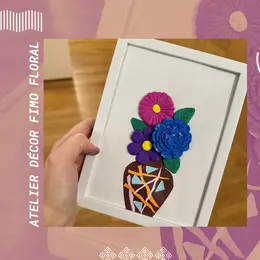 Cité de l'accordéon et des patrimoines : Atelier : Bouquets à modelés
