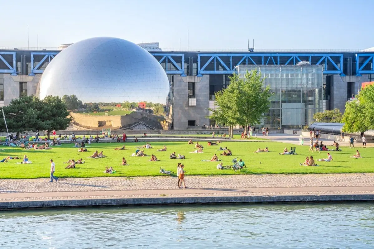 Vue parc de la Villette