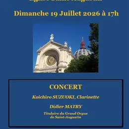 Clarinette et orgue à St-Augustin