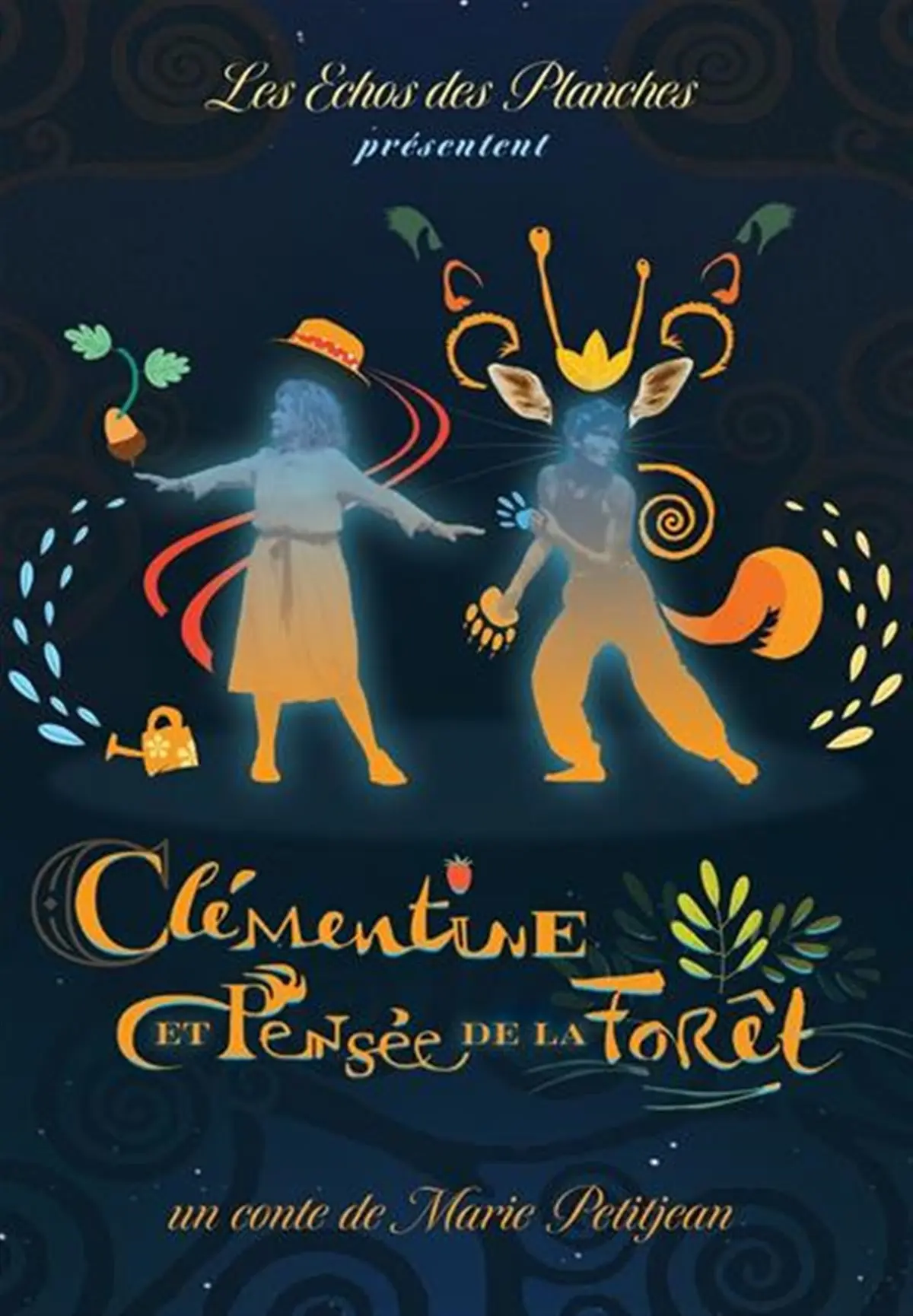 Clémentine et Pensée de la forêt