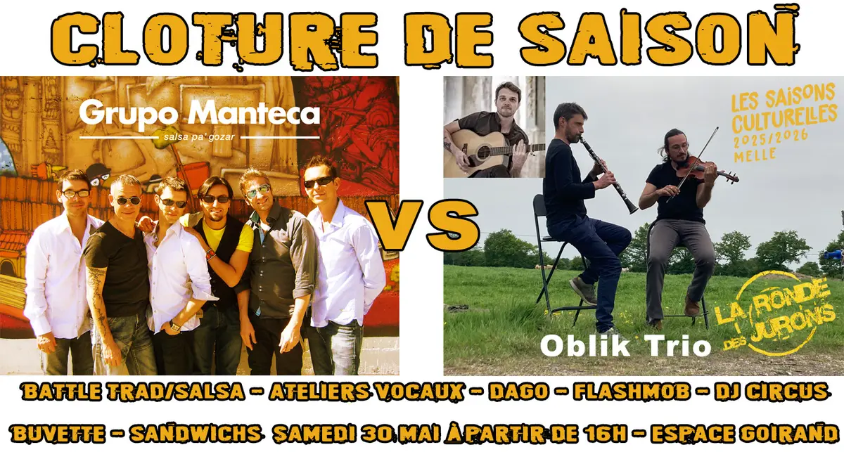Clôture de saison : bal trad VS salsa