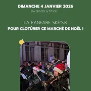 Clôture du marché de Noël