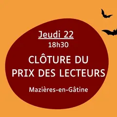 Clôture du prix des lecteurs