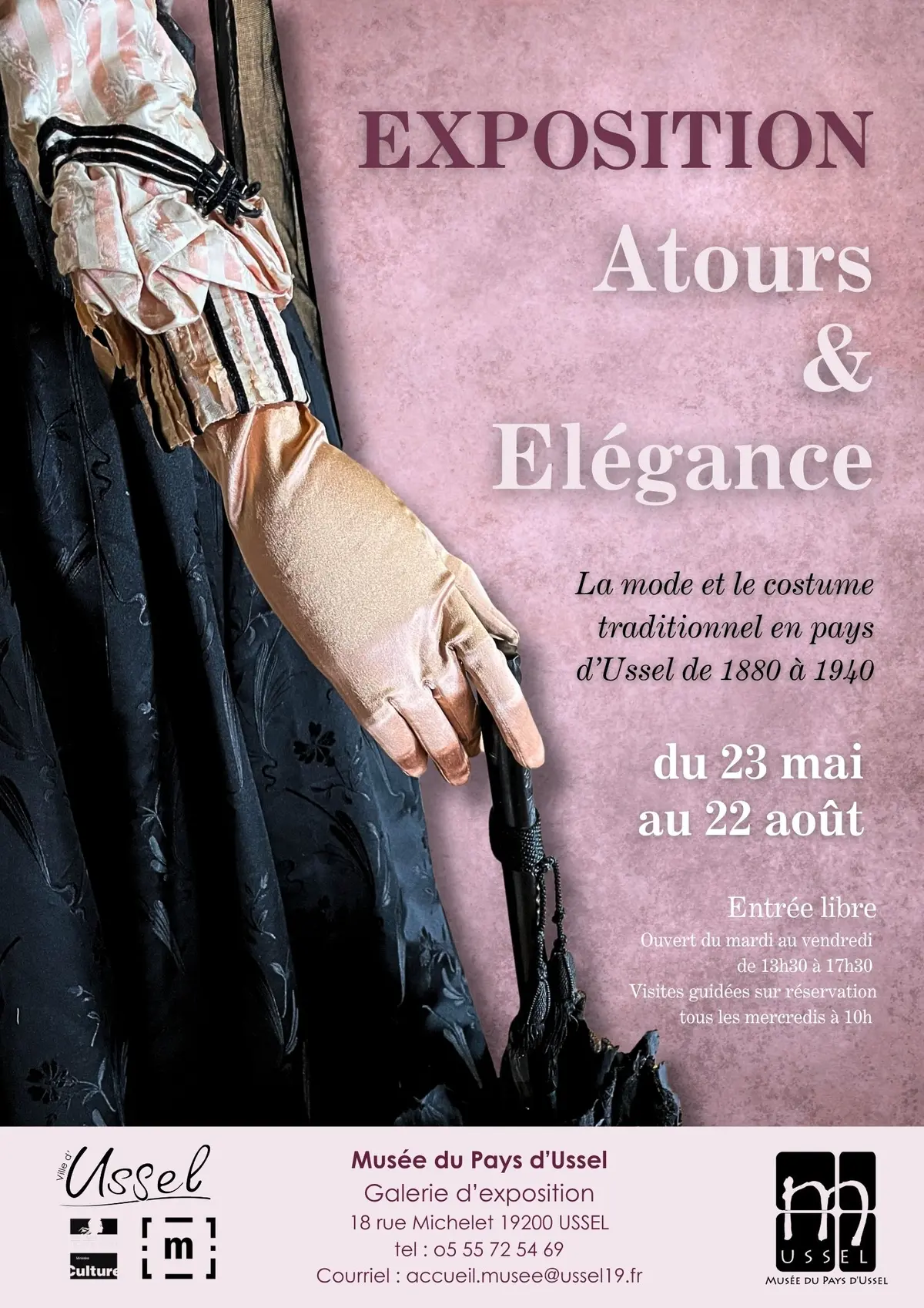 Clôture retrospective de l'exposition temporaire Atouts & élégance