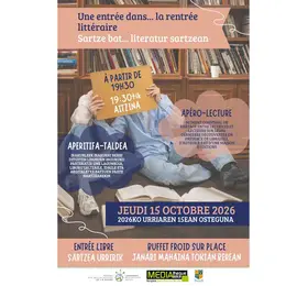 Club apéro-lecture : Une entrée dans ... La rentrée littéraire