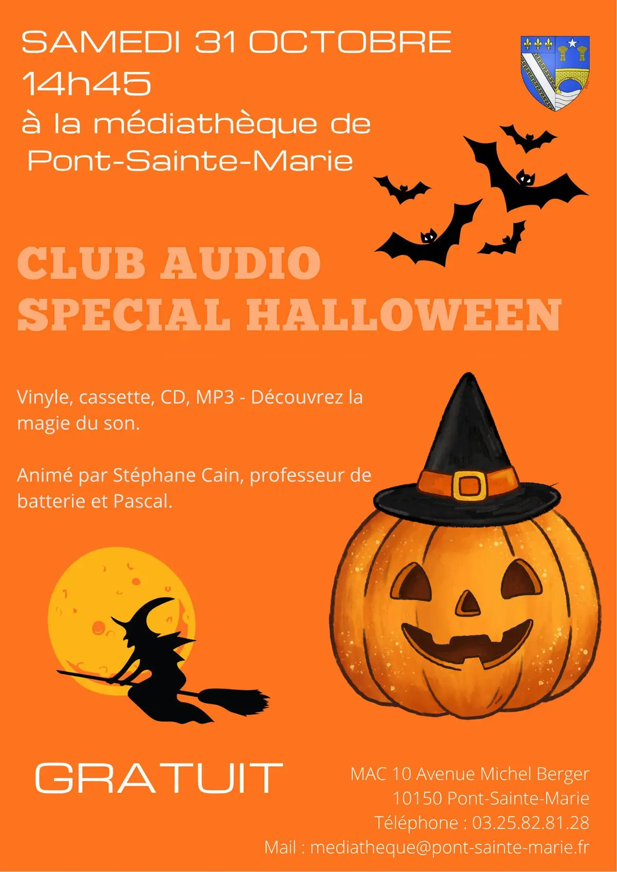 Club audio spécial Halloween