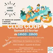 Club coup de cœur à la bibliothèque de Capdenac-le-Haut