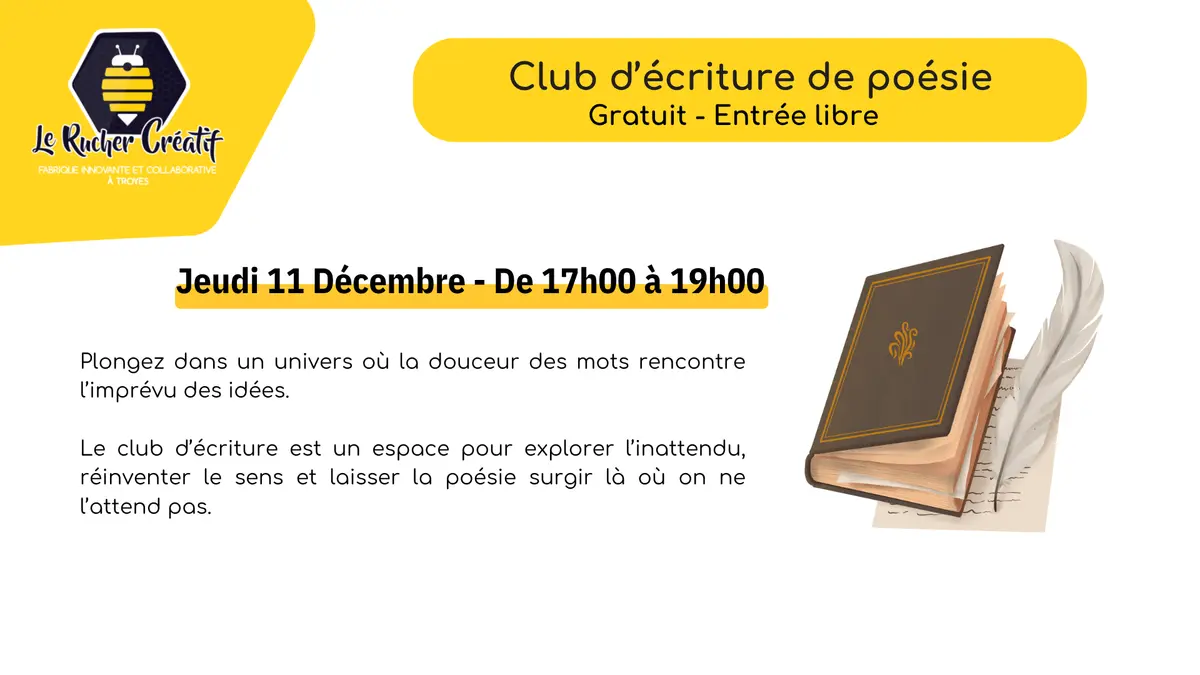 Club d'Ecriture de Poésie