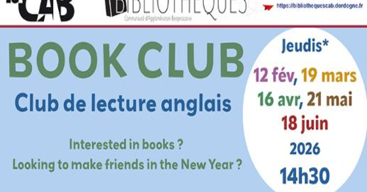 Club de lecture en anglais