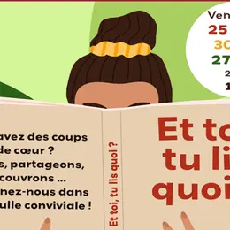 Club de lecture : Et toi, tu lis quoi ?