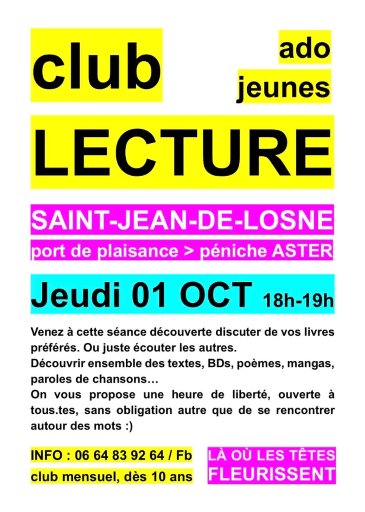Club de lecture - Rencontre
